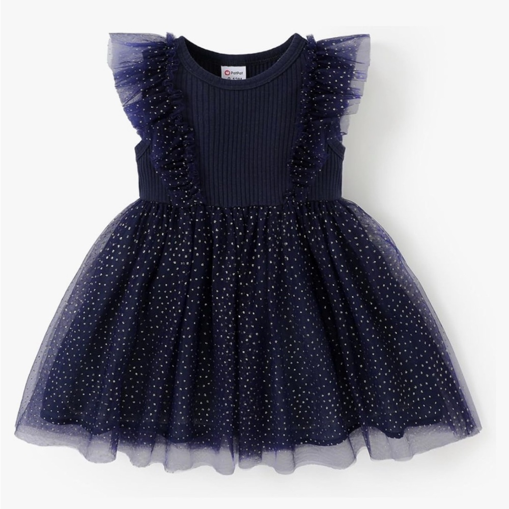 PatPat Sleeveless Tutu Dress, 12-18 Months